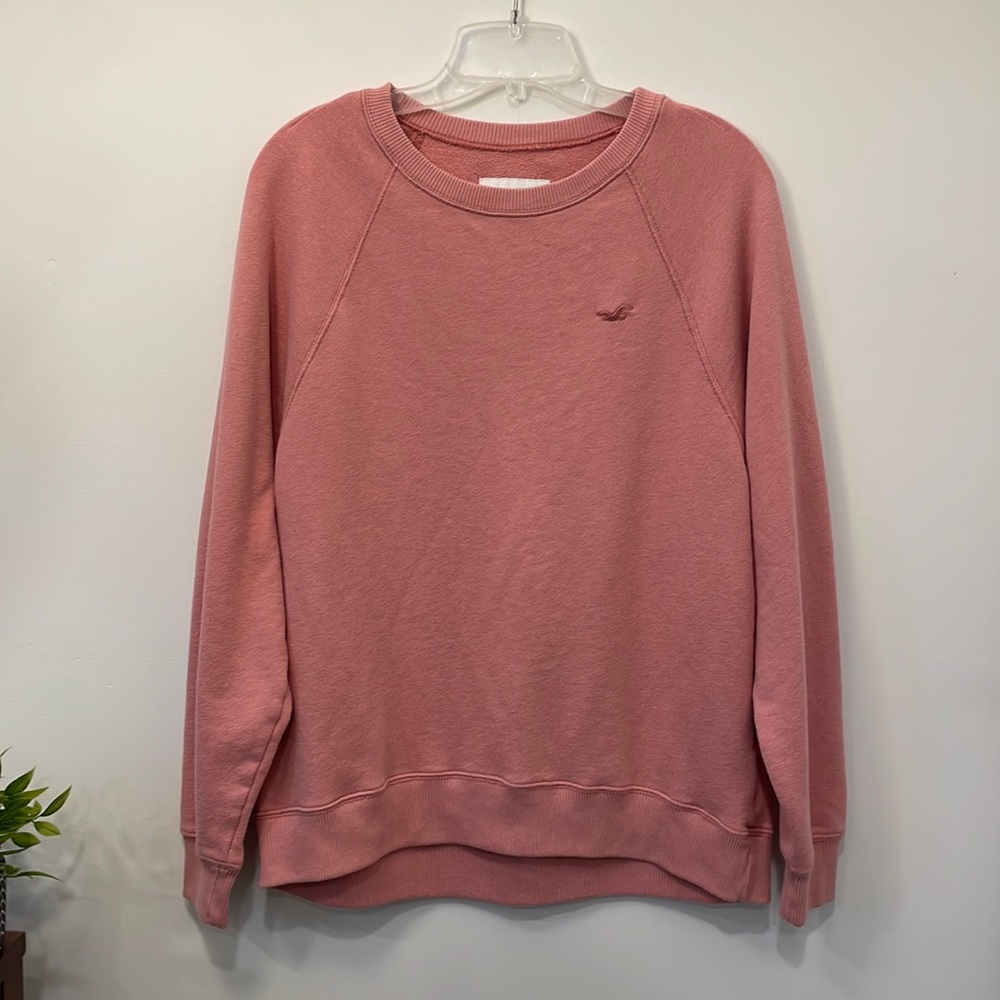 Medium. Sweatshirt Crew. American Eagle. Rose/pink
